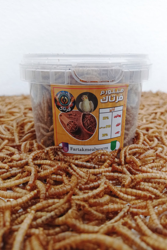 میلورم خشک طلایی سایز درشت بسته ۵۰ گرمی